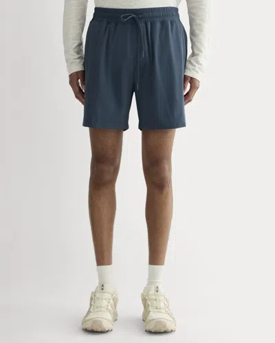 Everlane Off-duty Tech Short In Midnight Navy In Blue