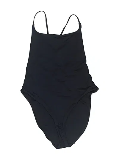 Pre-owned Everlane One Piece Swimsuit In Black