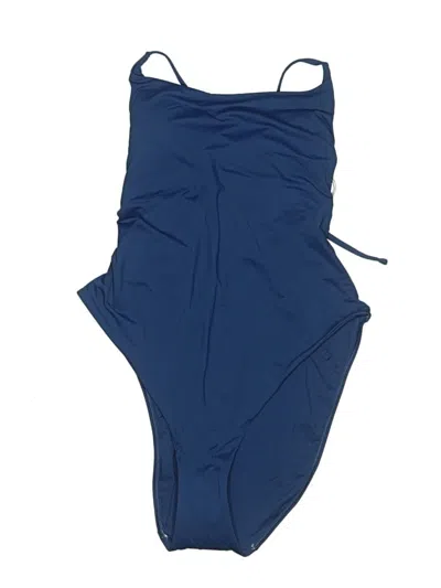 Everlane One Piece Swimsuit In Blue
