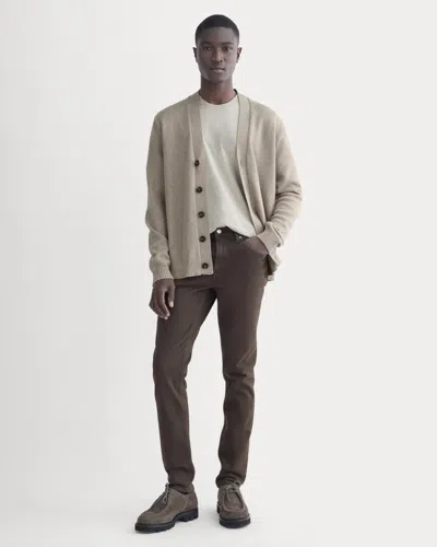 Everlane Organic Cotton Slim-fit Jean In Coffee Bean In Brown