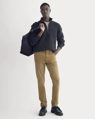 Everlane Organic Cotton Slim-fit Jean In Ermine Wash In Brown
