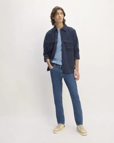 Everlane Organic Cotton Slim-fit Jean In Ocean In Blue
