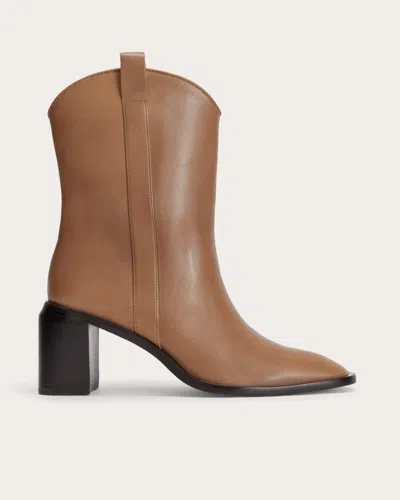 Everlane Outlaw Boot In Saddle Brown
