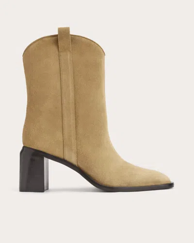 Everlane Outlaw Boot In Sand Suede In Brown