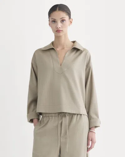 Everlane Overshirt In Brown