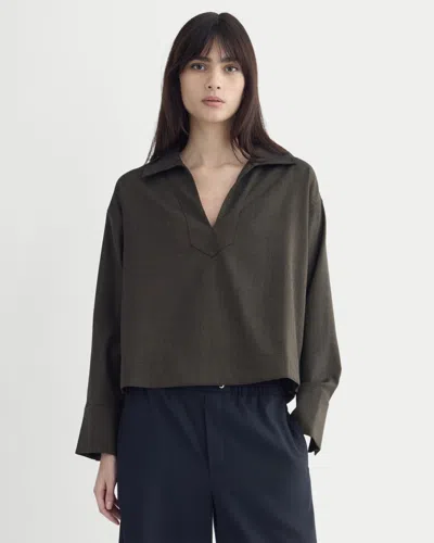 Everlane Overshirt In Brown