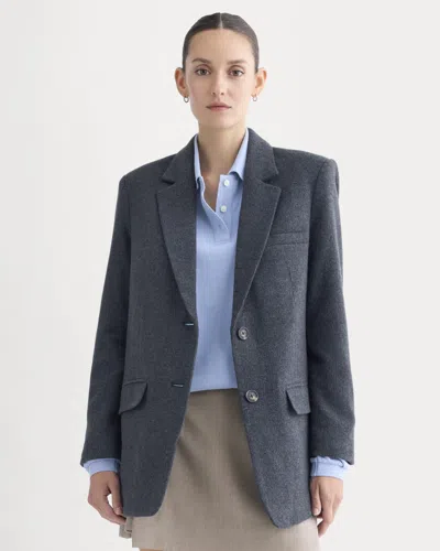 Everlane Oversized Blazer In Blue