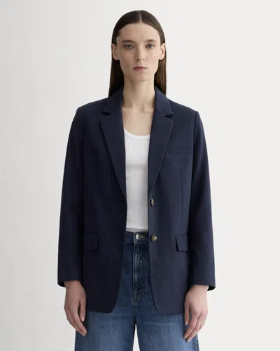 Everlane Oversized Blazer In Blue