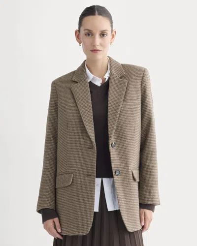 Everlane Oversized Blazer In Brown