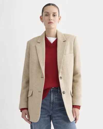 Everlane Oversized Blazer In Brown