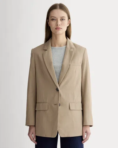 Everlane Oversized Blazer In Brown