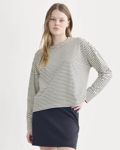 Everlane Oversized Boxy Crew Neck Tshirt In Multi