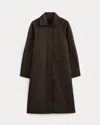 Everlane Oversized Mac Coat In Coffee Bean In Coffee Bean
