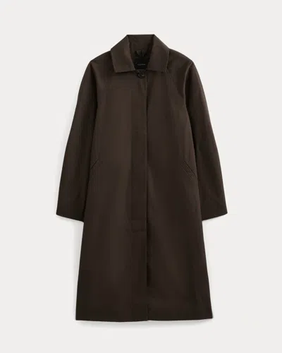 Everlane Oversized Mac Coat In Coffee Bean