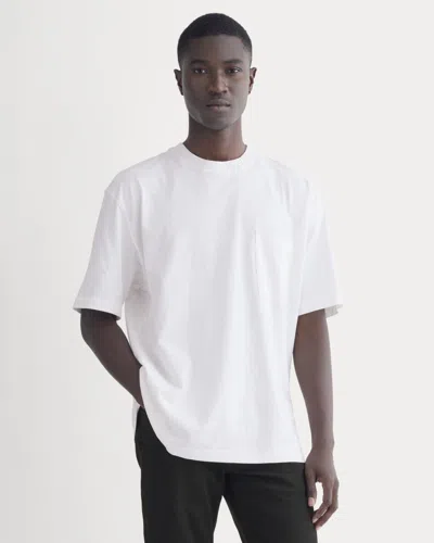 Everlane Oversized Midweight Tshirt In White