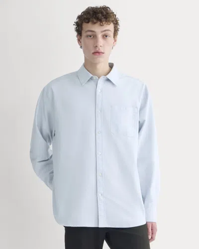Everlane Oversized Oxford Shirt In Light Blue