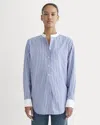 Everlane Oversized Shirt In Blue