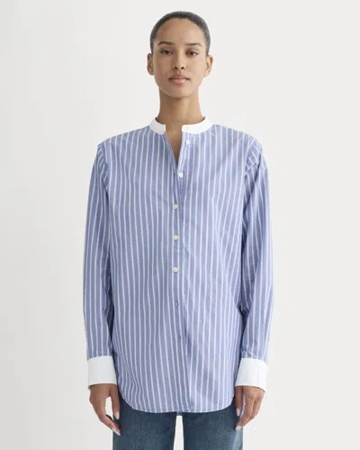 Everlane Oversized Shirt In Blue