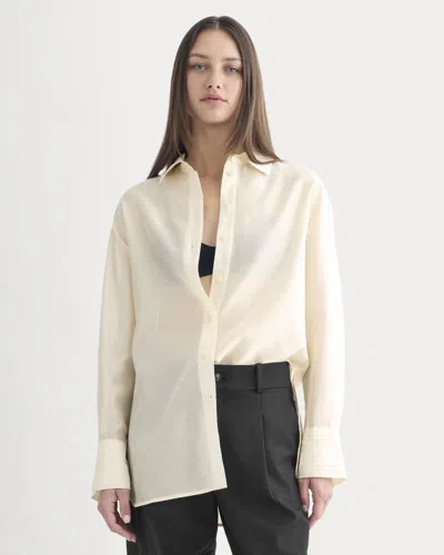 Everlane Oversized Shirt In Neutral