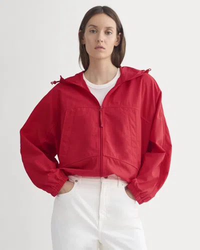 Everlane Parachute Jacket In Fiery Red