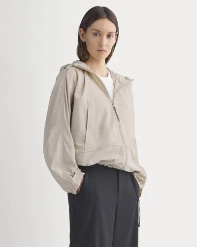 Everlane Parachute Jacket In Peyote In Gray