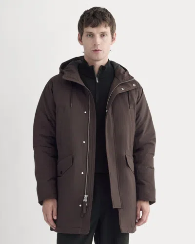 Everlane Parka In Dark Chocolate In Brown