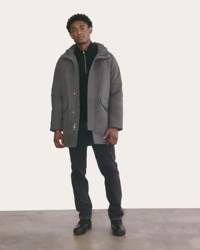 Everlane Parka In Graphite In Gray