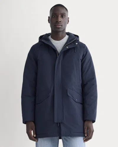 Everlane Parka In Navy In Blue