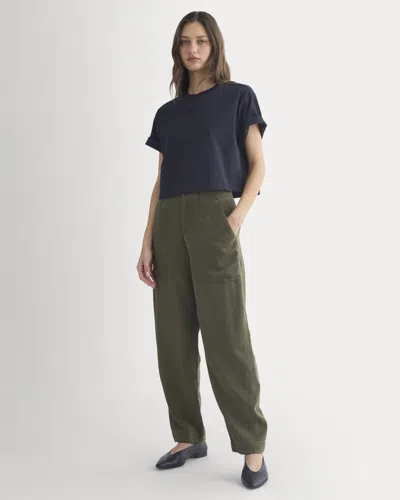 Everlane Patch Pocket Ballon Pant In Brown