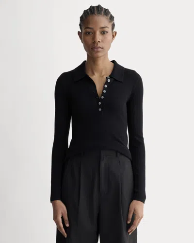 Everlane Polo Sweater In Multi