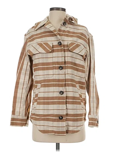 Pre-owned Everlane Poncho In Tan