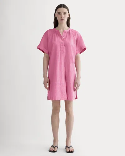 Everlane Popover Dress In Pink