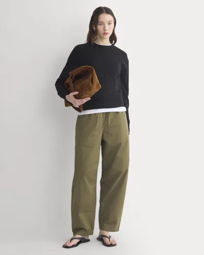 Everlane Pull-on Balloon Pant In Olive In Green