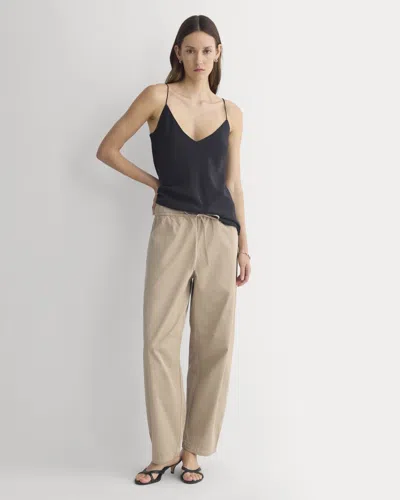 Everlane Pull-on Balloon Pant In Trench Coat Khaki In Brown