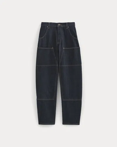 Everlane Pull-on Carpenter Jean In Dark Indigo In Blue