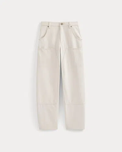 Everlane Pull-on Carpenter Jean In Ecru In Neutral
