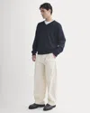 Everlane Pull-on Easy Trouser In Birch In Multi