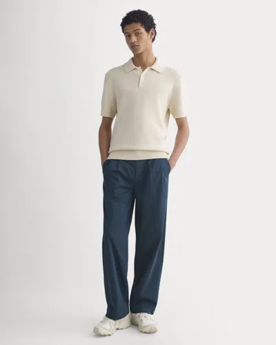 Everlane Pull-on Easy Trouser In Midnight Navy In Multi