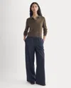 Everlane Pull-on Trouser In Blue