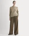 Everlane Pull-on Trouser In Brown