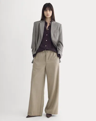 Everlane Pull-on Trouser In Gray