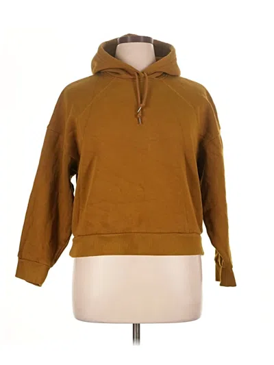 Pre-owned Everlane Pullover Hoodie In Brown