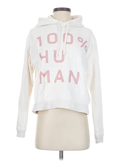 Pre-owned Everlane Pullover Hoodie In White