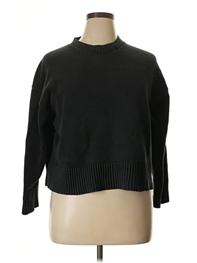 Pre-owned Everlane Pullover Sweater In Black