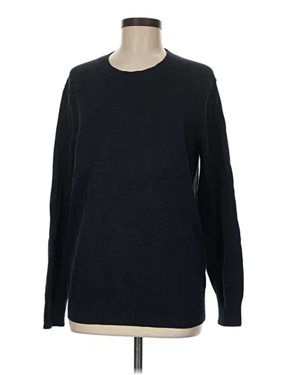 Pre-owned Everlane Pullover Sweater In Black
