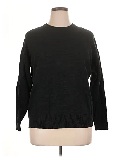 Pre-owned Everlane Pullover Sweater In Black
