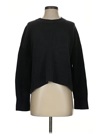 Pre-owned Everlane Pullover Sweater In Black