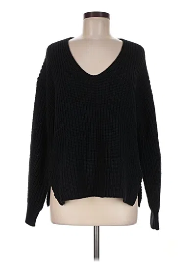 Pre-owned Everlane Pullover Sweater In Black