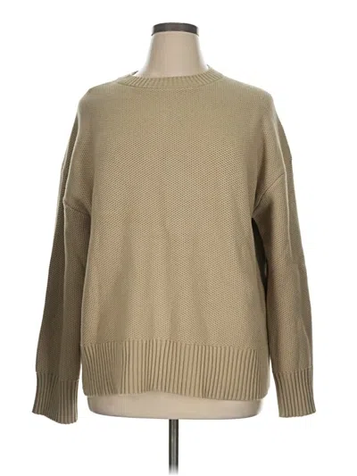 Pre-owned Everlane Pullover Sweater In Brown