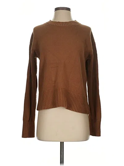 Pre-owned Everlane Pullover Sweater In Brown